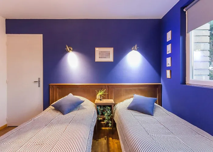 La Maison Bleue Au Coeur Des Plages Du Debarquement Dom wakacyjny *